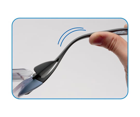 JIS/ANSI standard protective goggles Overglasses (hard coat) VS-302H 1 piece