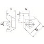 Kyocera Parts Clamp CGIA-3R 1 piece