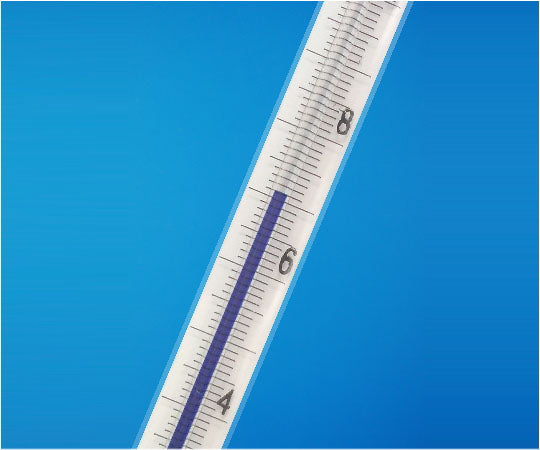 Mercury-free standard thermometer -10 to 50°C (0.1) Inspection certificate included 1-NM-31-VC 1 piece