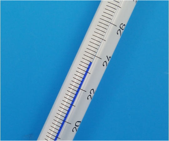 水銀ゼロ棒状標準温度計 0~50℃ (0.2) 検査成績書付 1-NM-S21-VC 1本