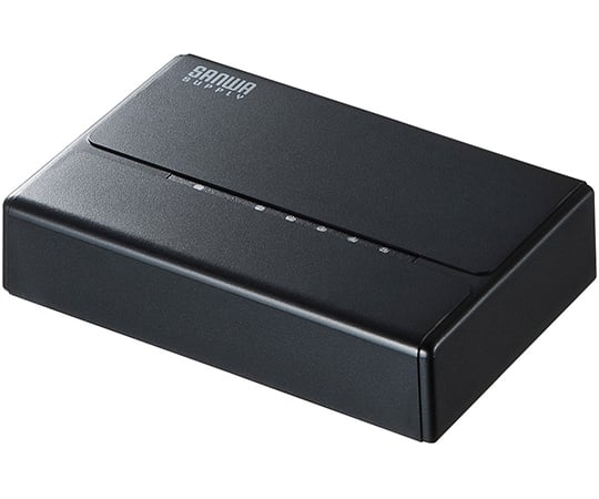 Switching Hub 5 Ports with Magnet LAN-SWHP501BK 1 Piece