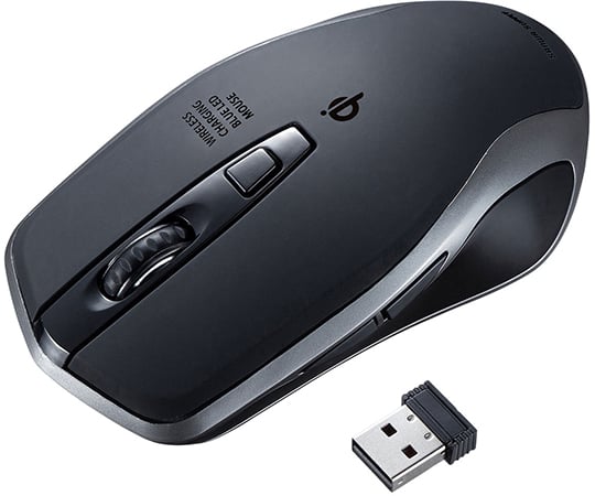 무선 충전 마우스 MA-WBL157BK 1개