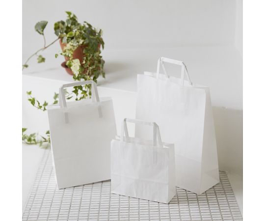 수제 종이 봉투 25 매력 가방 히라테 18-2 표백 무지 50장 003273221 1팩(50장입)