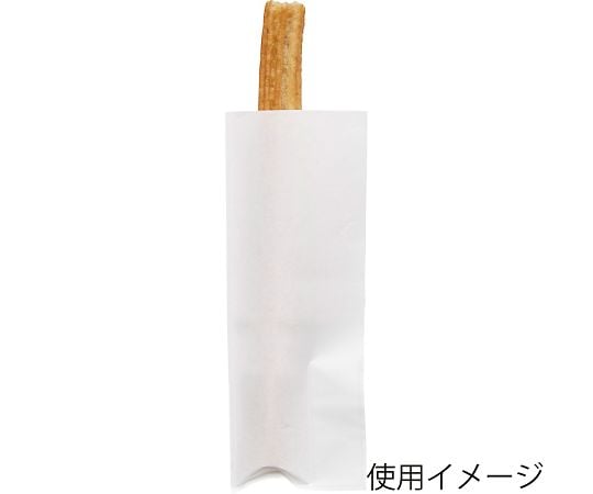Churros bag, plain white, 100 pieces, 004738284, 1 bag (100 pieces)