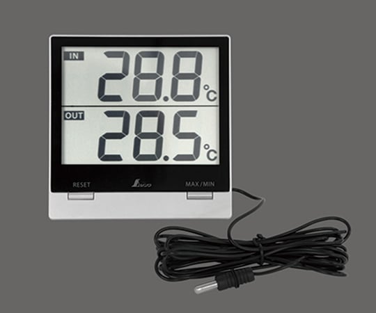 Digital Thermometer Smart C Maximum/Minimum Indoor/Outdoor Waterproof External Sensor 73118 1pc