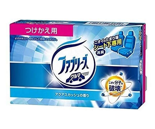 クルマ用置き型ファブリーズ アクアスカッシュの香り つけかえ用 130G 1個