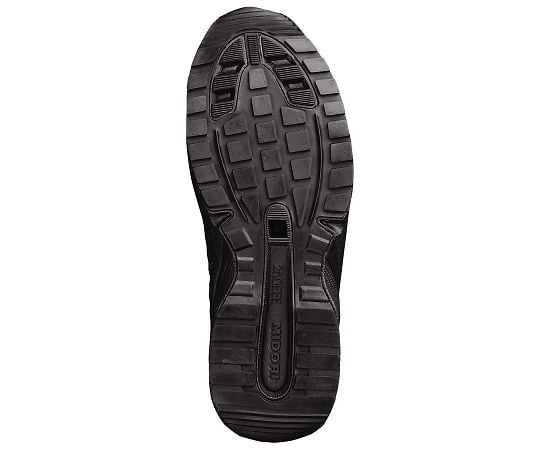 JSAA Class B Certified Ultra Lightweight Sneakers with Toe Cap SL-605 Black 25cm SL-605-BK-25 1 Pair