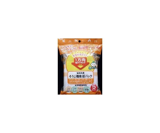 각사 공통 청소기 용지 팩 스탠다드 5P 1봉(5장입) 1봉(5장입)