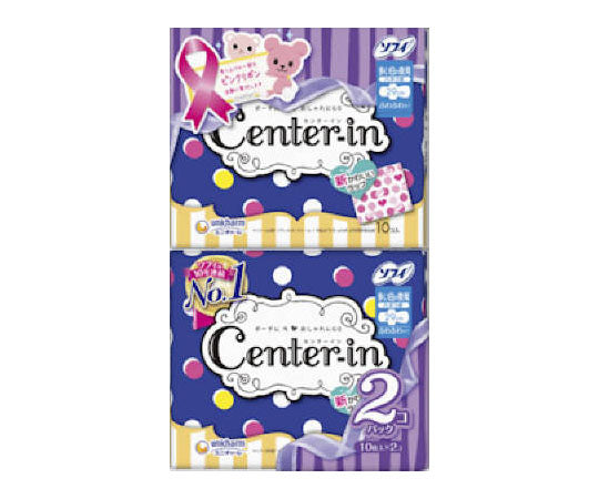센터 인 푹신푹신 타입 많은 날 밤 10장 2코팩 1봉(10장×2봉입)