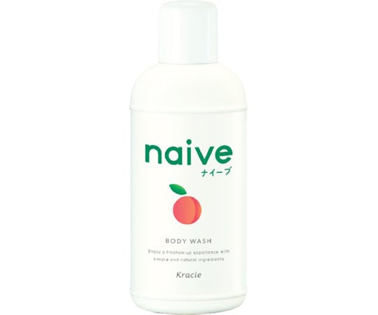 Naive Body Soap Peach Leaf Mini 80mL 1pc