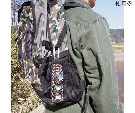 熊よけ鈴 3連 AY-23 1個