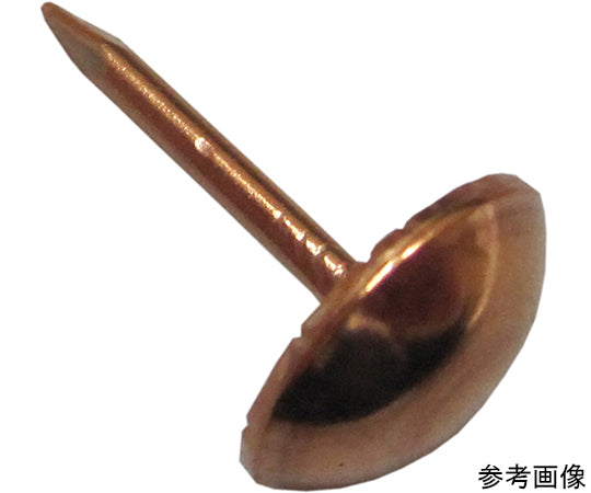 Copper drum tacks, 25mm, 2 pieces, 4F078, 1 pack (2 pieces)