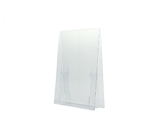 Splash-proof transparent lightweight partition, small, 1.0mm thick, H500 x W350 x D100mm, 51078, 1 piece