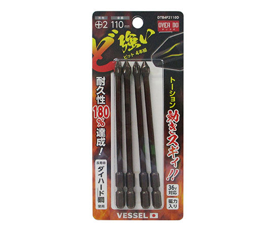 Strong Bit 2 x 110 4-piece set DTB4P2110D 1 set (4 pieces)