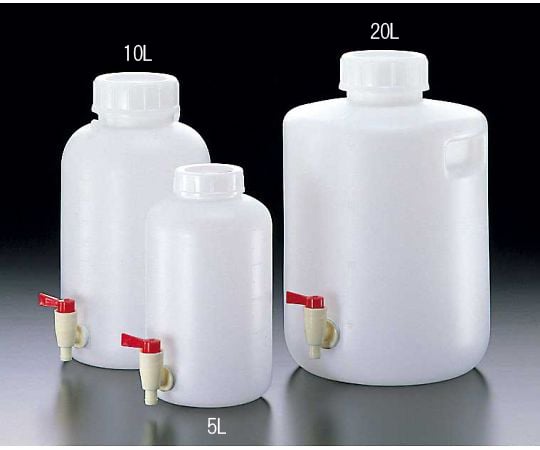 PE wide mouth bottom stopper bottle 20L 02097 1 bottle