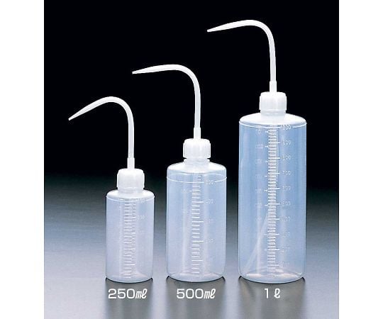Econo Round Washing Bottle 250mL 06516 1pc