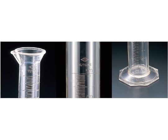 TPX(R) Measuring Cylinder Polymethylpentene 100mL 1pc