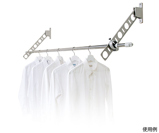 DRY WAVE Window/Wall Clothes Drying Hardware, Stainless Color, KAN55-ST, 1 Set