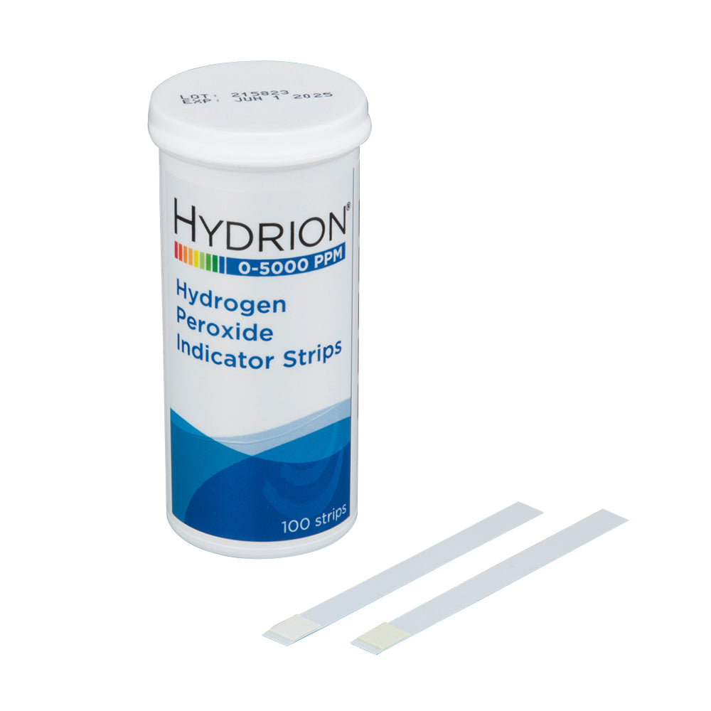 Hydrogen peroxide test paper 0-5000ppm 100 sheets HP-5000 1 pack (100 sheets)