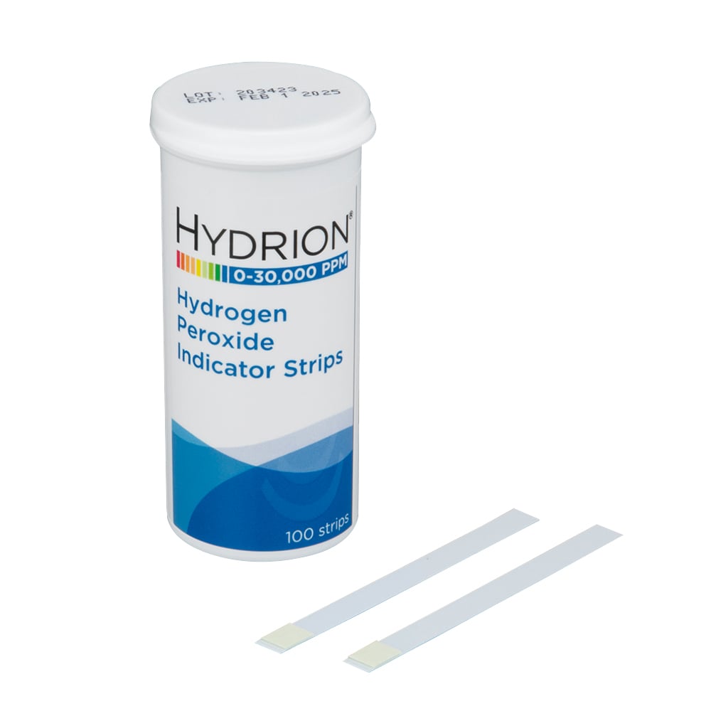 Hydrogen peroxide test paper 0-30000ppm 100 sheets HP-30000 1 pack (100 sheets)