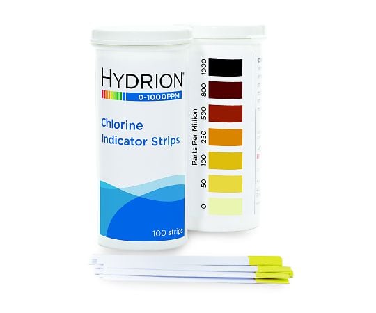 Chlorine test strips 0-1000ppm 100 sheets CH-1000 1 pack (100 sheets)