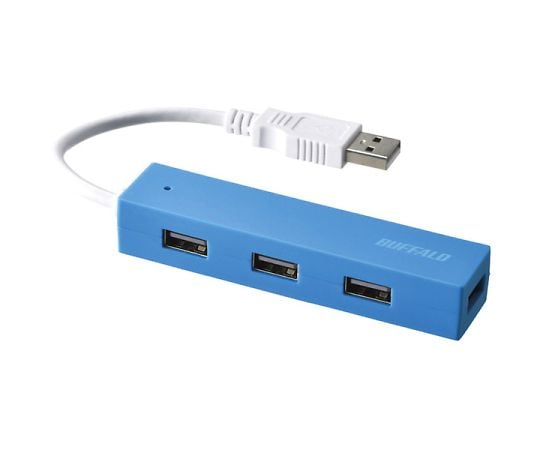 USB2.0 Bus Powered 4 Port Hub Blue BSH4U050U2BL 1pc