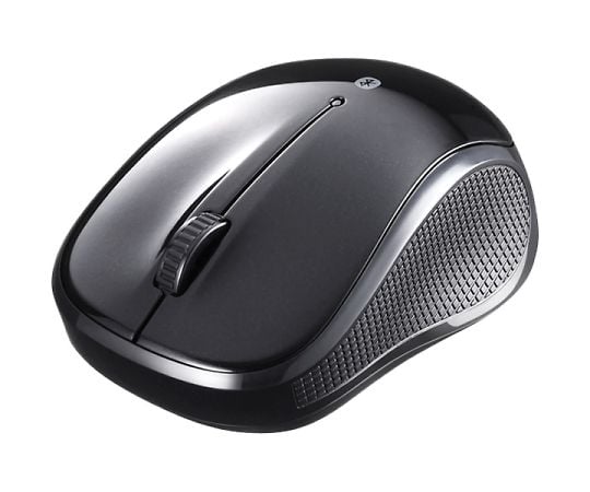 Bluetooth 3.0 compatible Blue LED optical mouse, silent/3 buttons, black BSMBB100BK, 1 piece