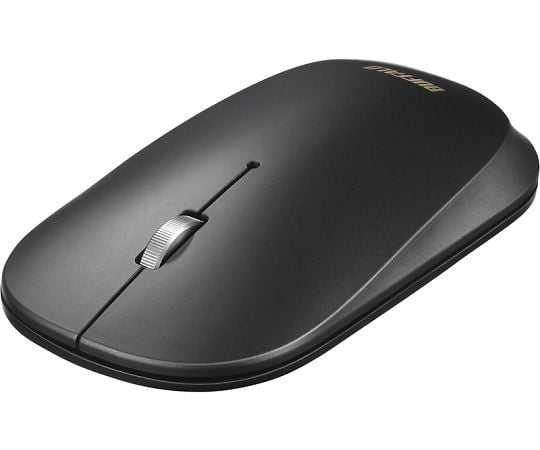 Thin 3-button wireless BlueLED mouse, normal black, BSMBW330NBK, 1 piece