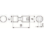 Kyocera Parts Lock Screw LS-03SN 1 piece