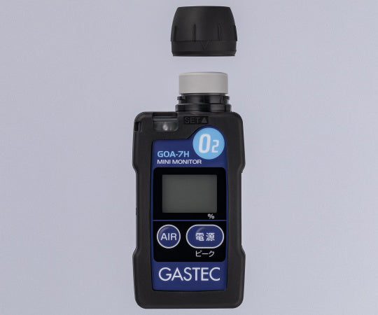 Wearable oxygen concentration indicator/alarm meter, cordless, GOA-7H, 1 unit