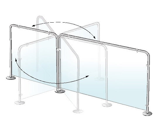 Simple splash prevention panel (W600) VPP-60 1 piece