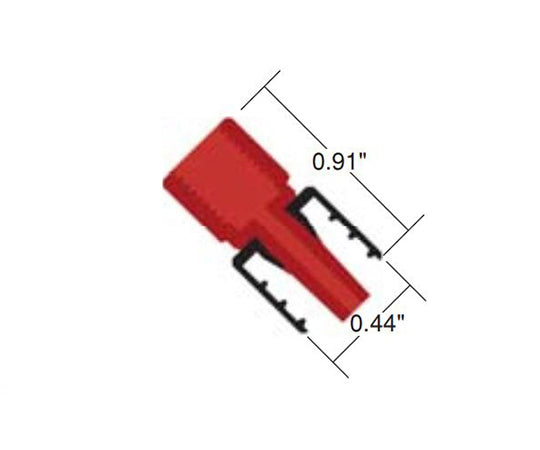 ルアーアダプター PEEK Male Luer to 1/4-28 Female P-655 1個