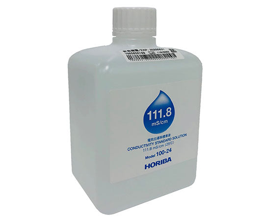 Electrical conductivity standard solution 111.8mS/cm 500mL 100-24 1 bottle