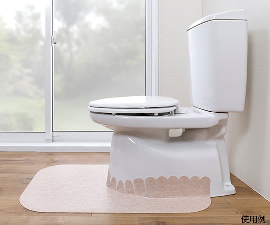 吸着拭けるトイレマット無地 ロング BE KK-55 1枚