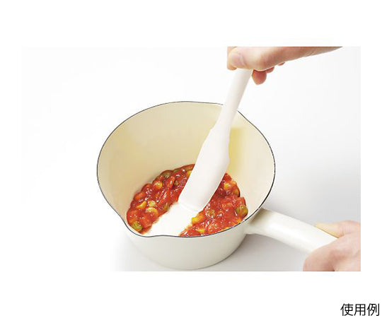 TAKAGI Silicone Spatula White Small 4150350 1 piece