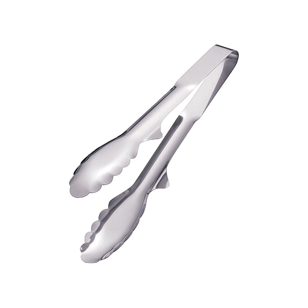 Stainless steel super tongs 24cm x 1