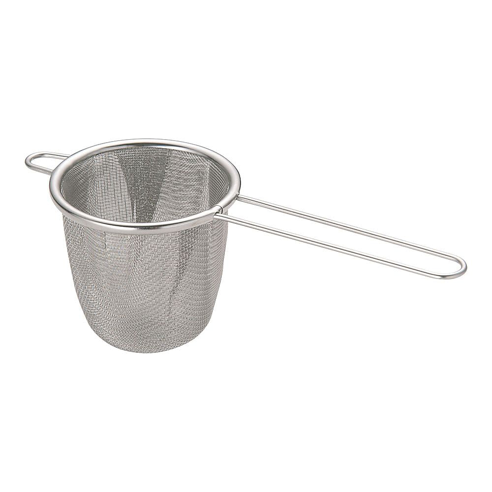 18-8シンプル深型茶こし2重アミ 大 1個