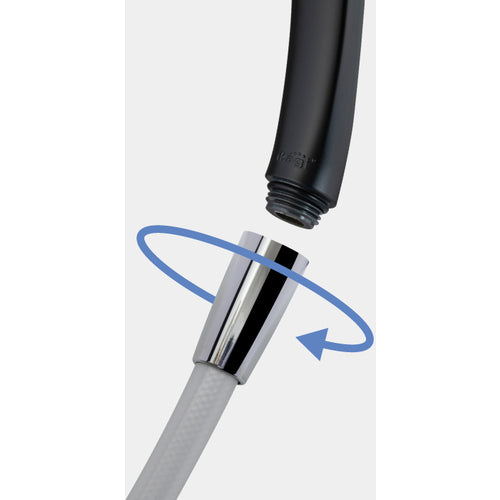 Takagi Shower Head Feel Good Bubble Shower Pita (Matte Black) JSB024BB 1 piece