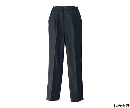 Ladies' shirred pants (1 tuck) Black 3L HS2601-010-3L 1 unit