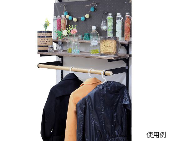 Pirashell shelf column 1200mm black WPS004 1 piece