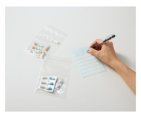 Ziplock plastic bags A6 100 pieces 4207-9279 1 pack (100 pieces)