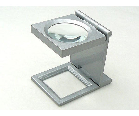 Striped magnifying glass, linen tester, 1mm & 1 inch scale, 6x, 31mm, I-C6N, 1 piece