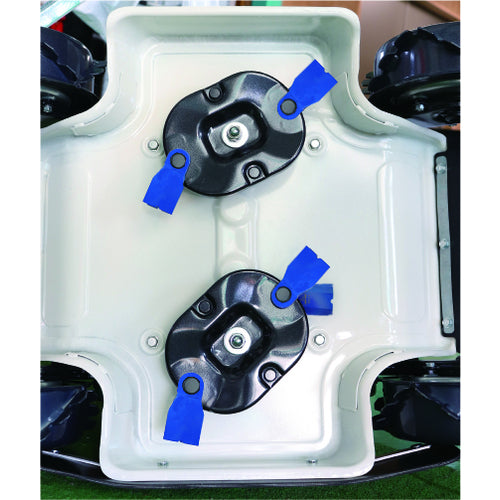 Sanyo Metal Replacement Blade for Self-Propelled Grass Trimmers, Spider Mower Compatible Free Knife, Wide Type, 1 Set, 0616 1 S