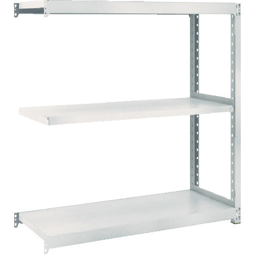 TRUSCO Steel Rack M2 Type Light-Medium Duty Shelf 1460 x 880 x H1200 3 Tiers Connected Neo Gray M2-4593B 1 S