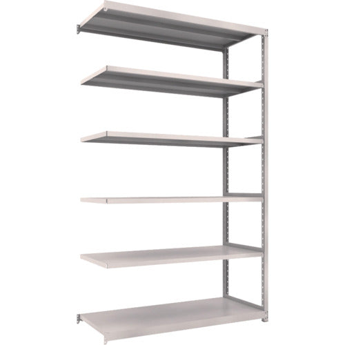 TRUSCCO 스틸 랙 M2형 경중량 선반 1460×880×H2400 6단 연결 네오 그레이 M2-8596B 1 S