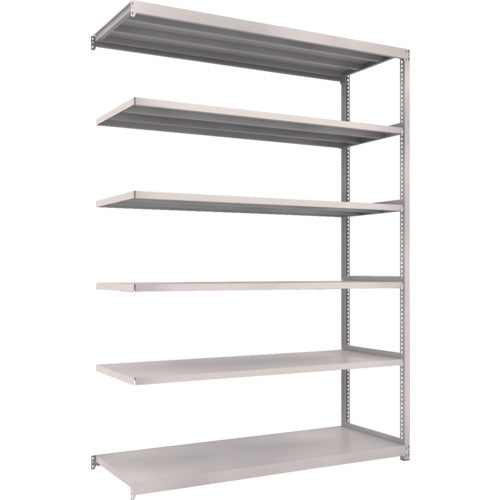 TRUSCO Steel Rack M2 Type Light-Medium Duty Shelf 1760 x 880 x H2400 6 Tiers Connected Neo Gray M2-8696B 1 S