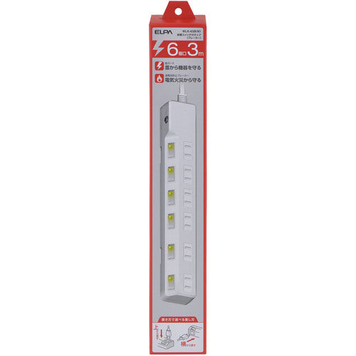 ELPA 코드 부착 탭 내뢰 SW 부착 탭(브레이커) 6개 입 3M WLK-63B(W) 1개