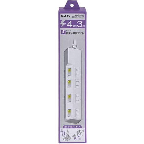 ELPA 코드 부착 탭 내뢰 SW 부착 탭 4개 입 3M WLK-43S(W) 1개