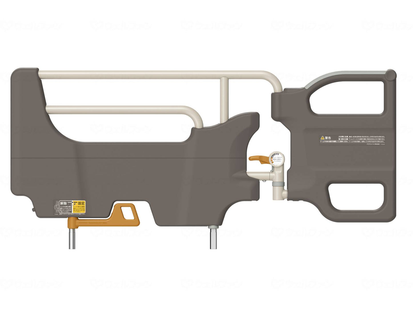 パラマウントベッドスイングアーム介助バー KS-099B ブロンズグレー