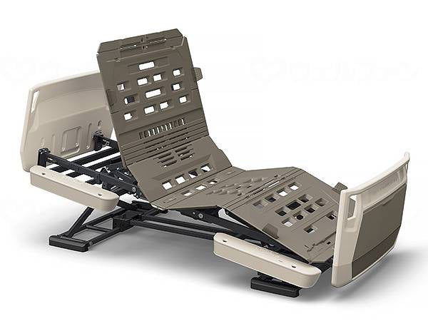 Paramount Bed Rakusho Plus H-leg LaClair 3 Motion OP White IV/B White IV 83cm width